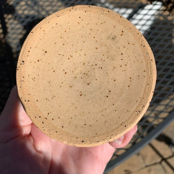 Artisan made Small Pottery Crock with Lid Made in Colorado - Picture 6 of 7